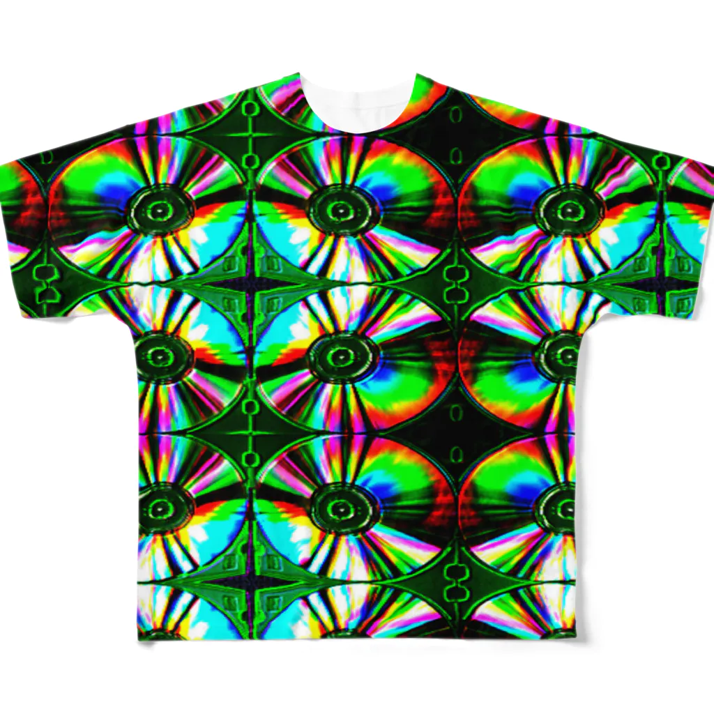 アズペイントのＣＤ模様 All-Over Print T-Shirt