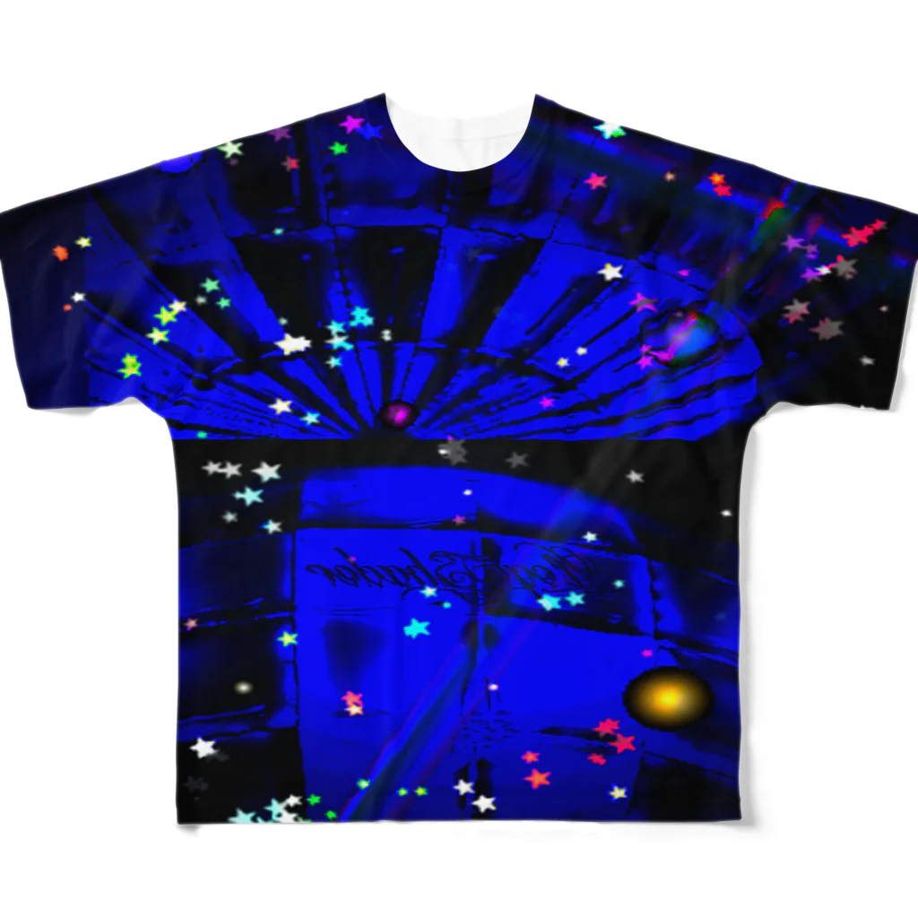アズペイントの宇宙船 フルグラフィックTシャツ