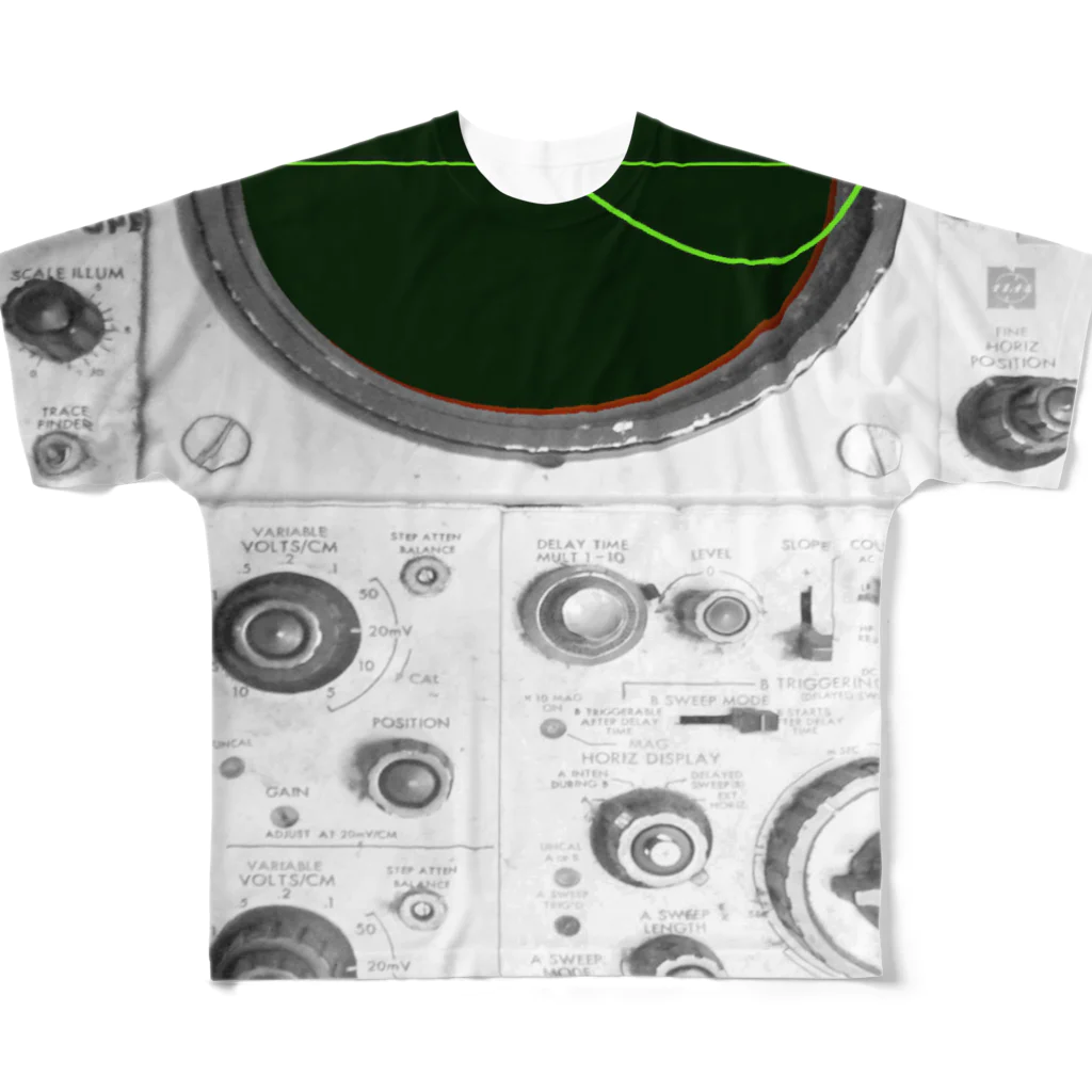 アズペイントの測定器 All-Over Print T-Shirt