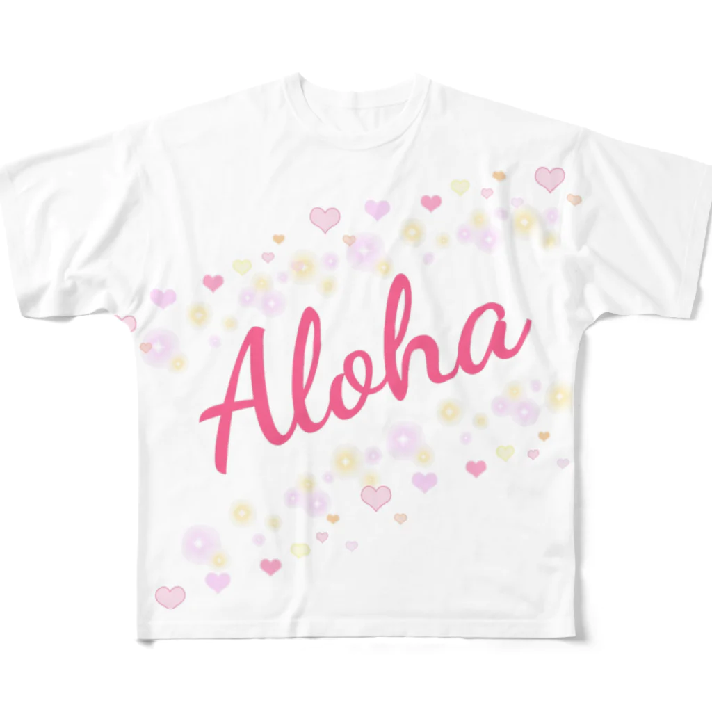 a♡のAloha フルグラフィックTシャツ