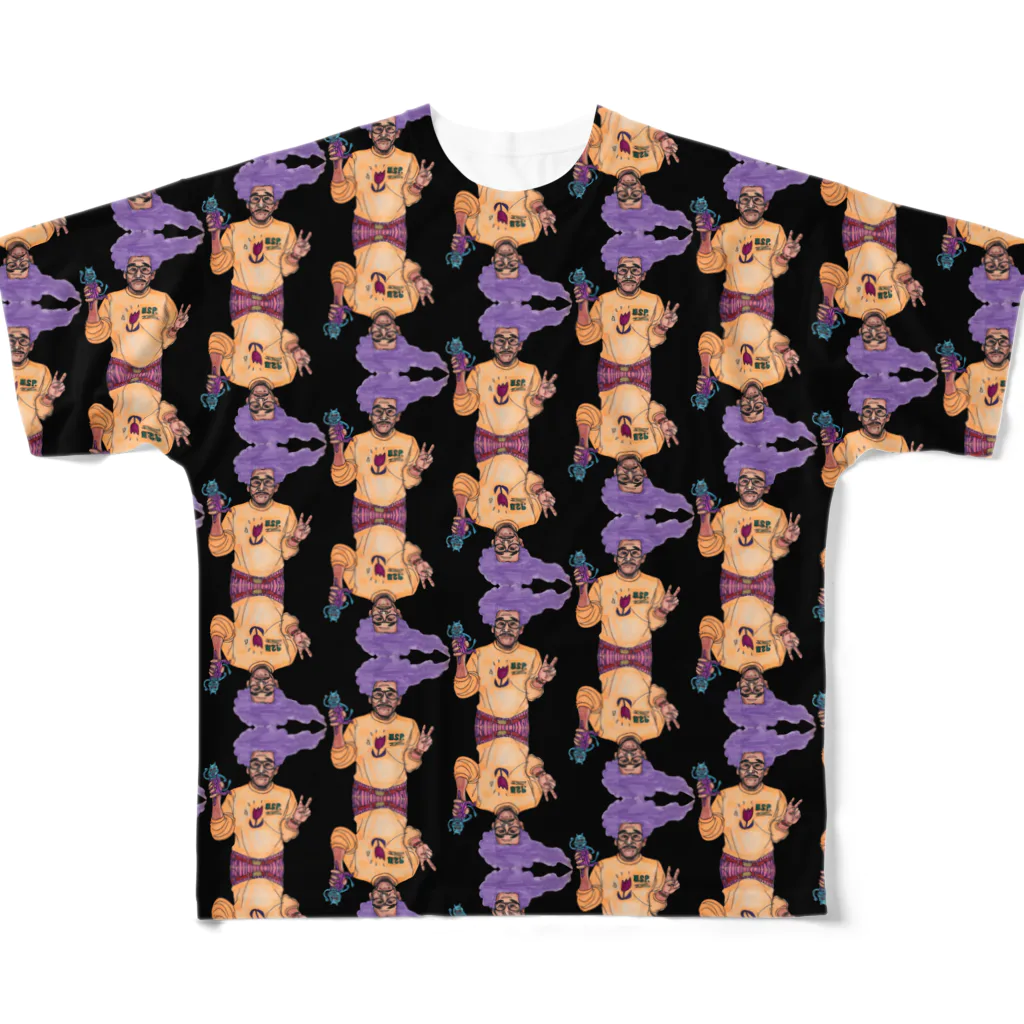 fuvincroninのエスパー All-Over Print T-Shirt