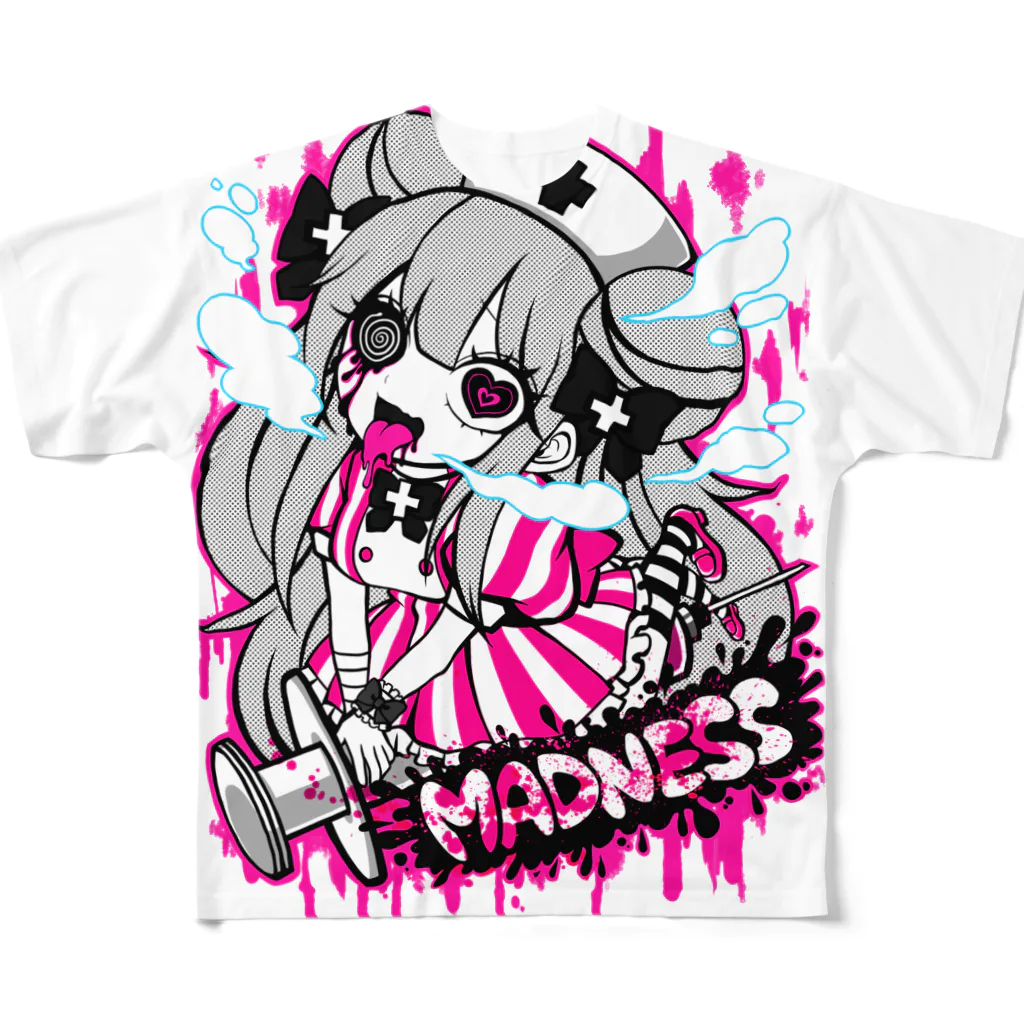 182号店のマッドネス♡ナースちゃん All-Over Print T-Shirt