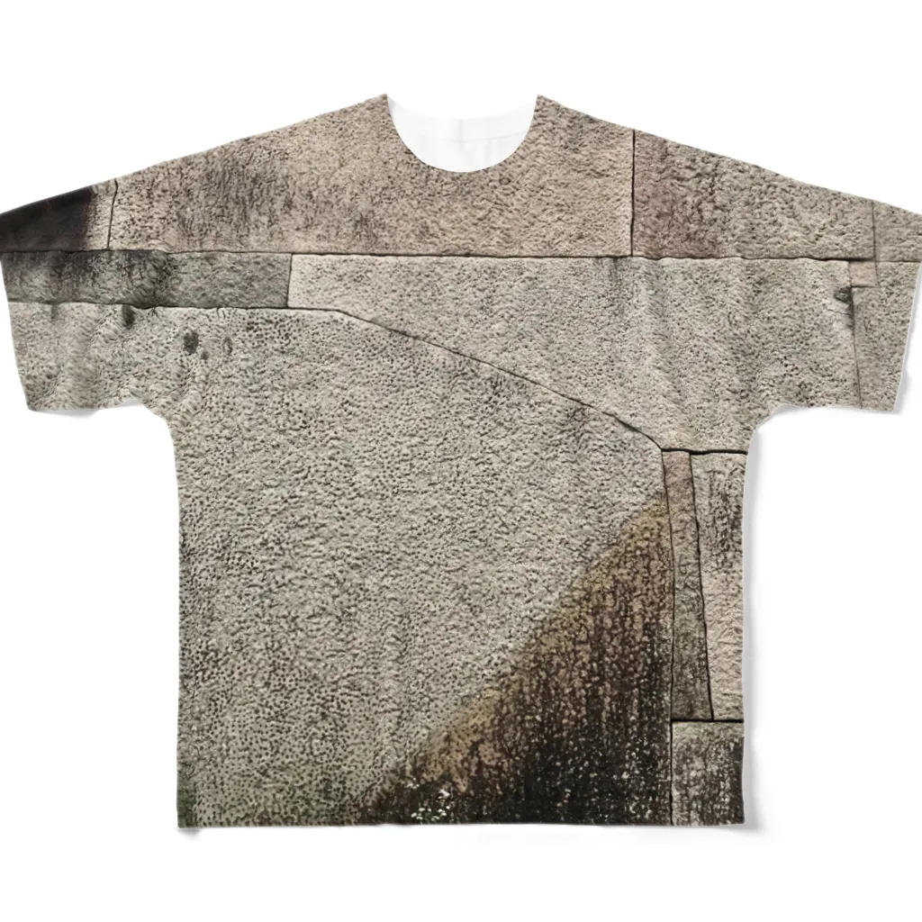 ASITA_PRODUCTSの石垣 All-Over Print T-Shirt