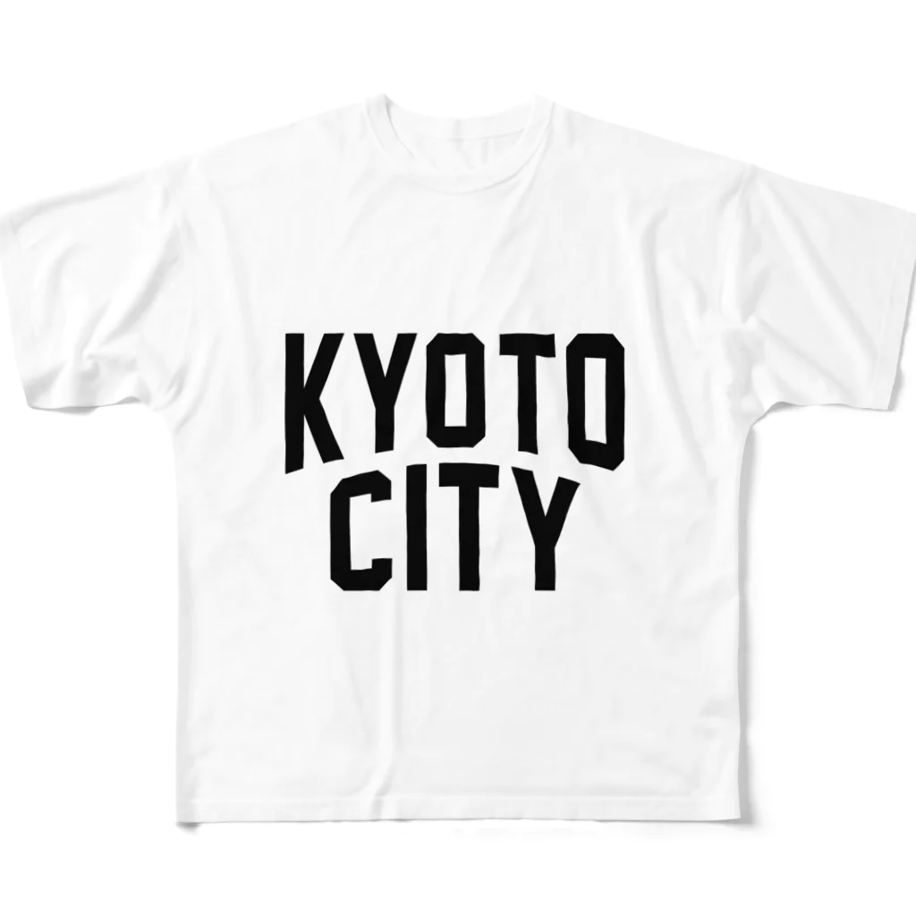 JIMOTO Wear Local Japanのkyoto CITY　京都ファッション　アイテム フルグラフィックTシャツ