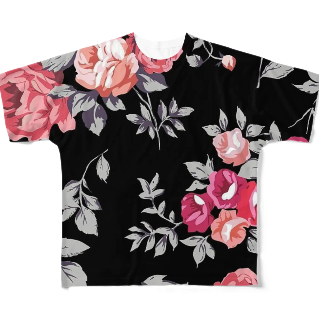 Rico⁶のFlower inspire 2nd フルグラフィックTシャツ