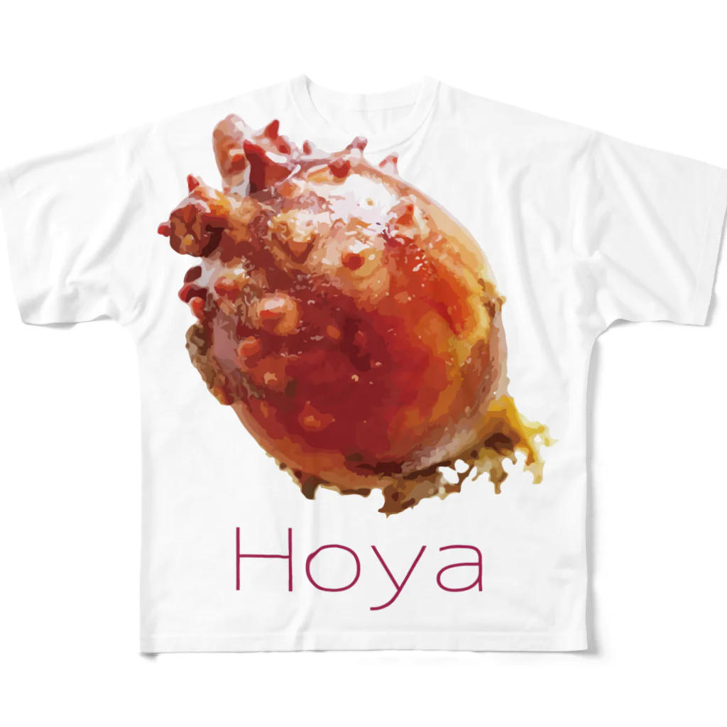 松や SUZURI店のHoya Tシャツ All-Over Print T-Shirt