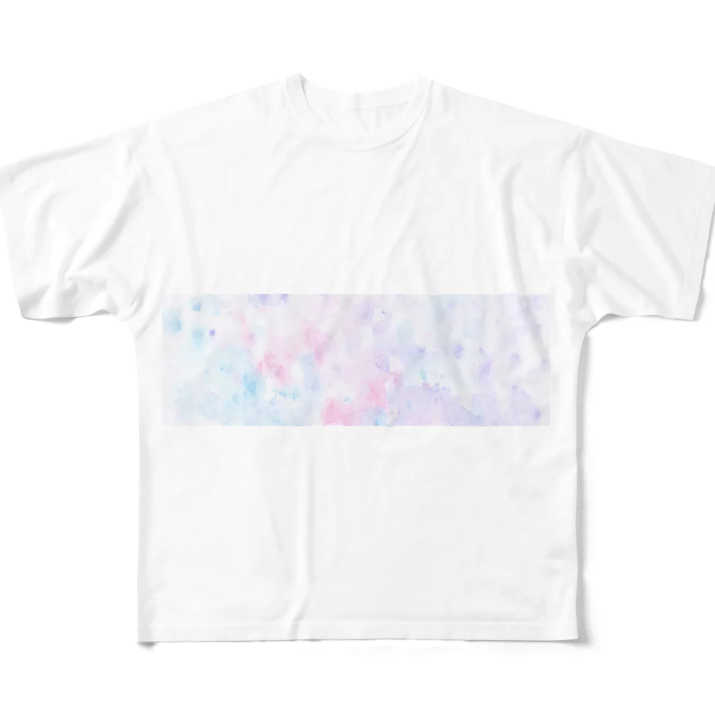 みつあみさんのあわいせかい All-Over Print T-Shirt