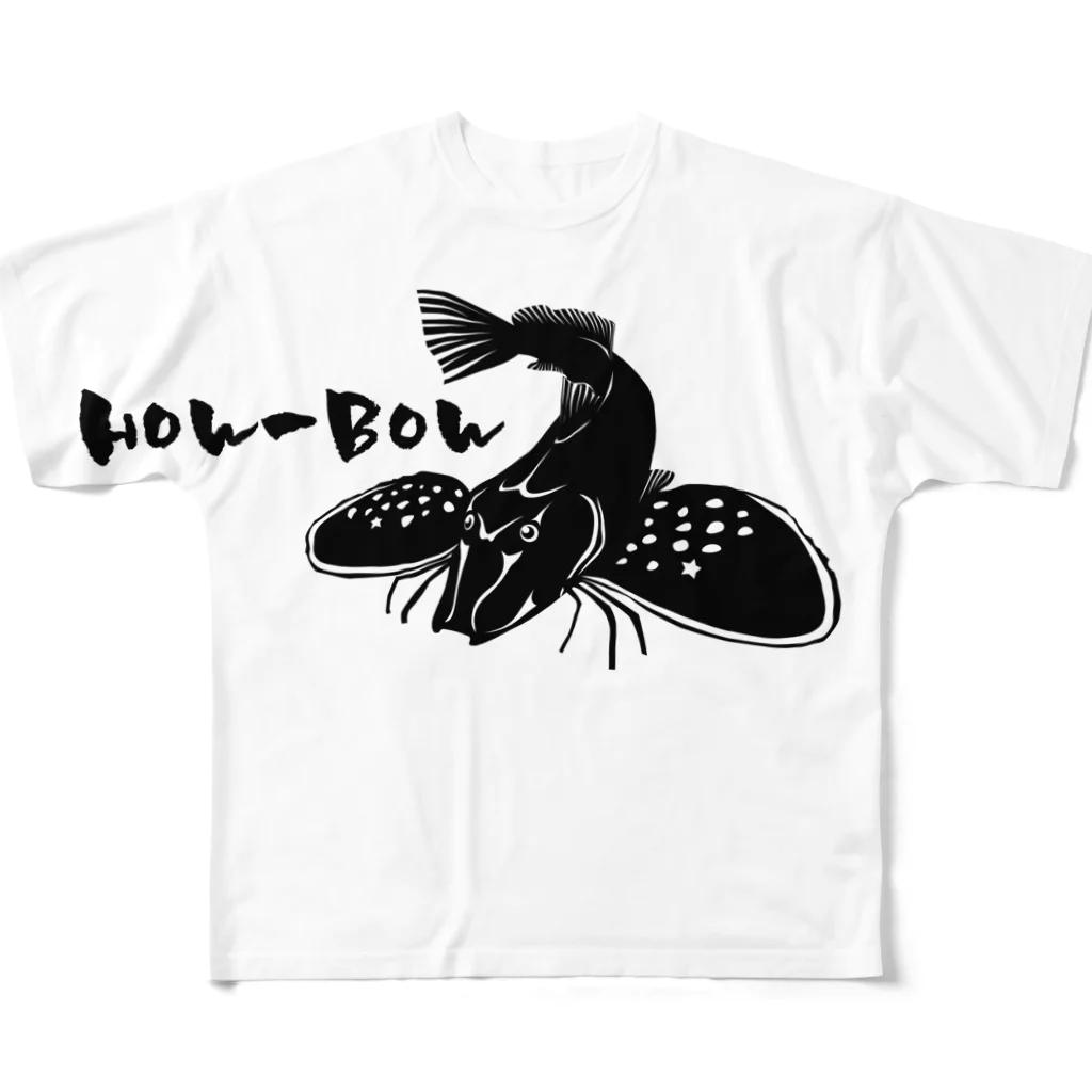 うおざかなのホウボウ フルグラフィックTシャツ