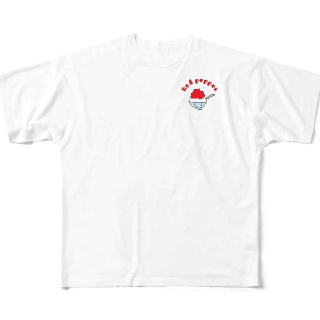CHOKU-02のNot strawberry  フルグラフィックTシャツ