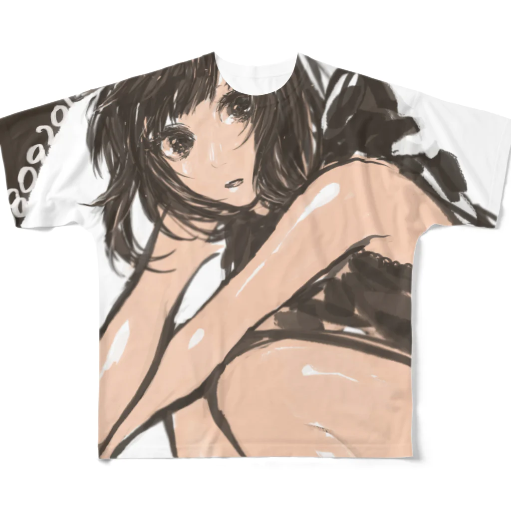 りんごのチョコレート All-Over Print T-Shirt