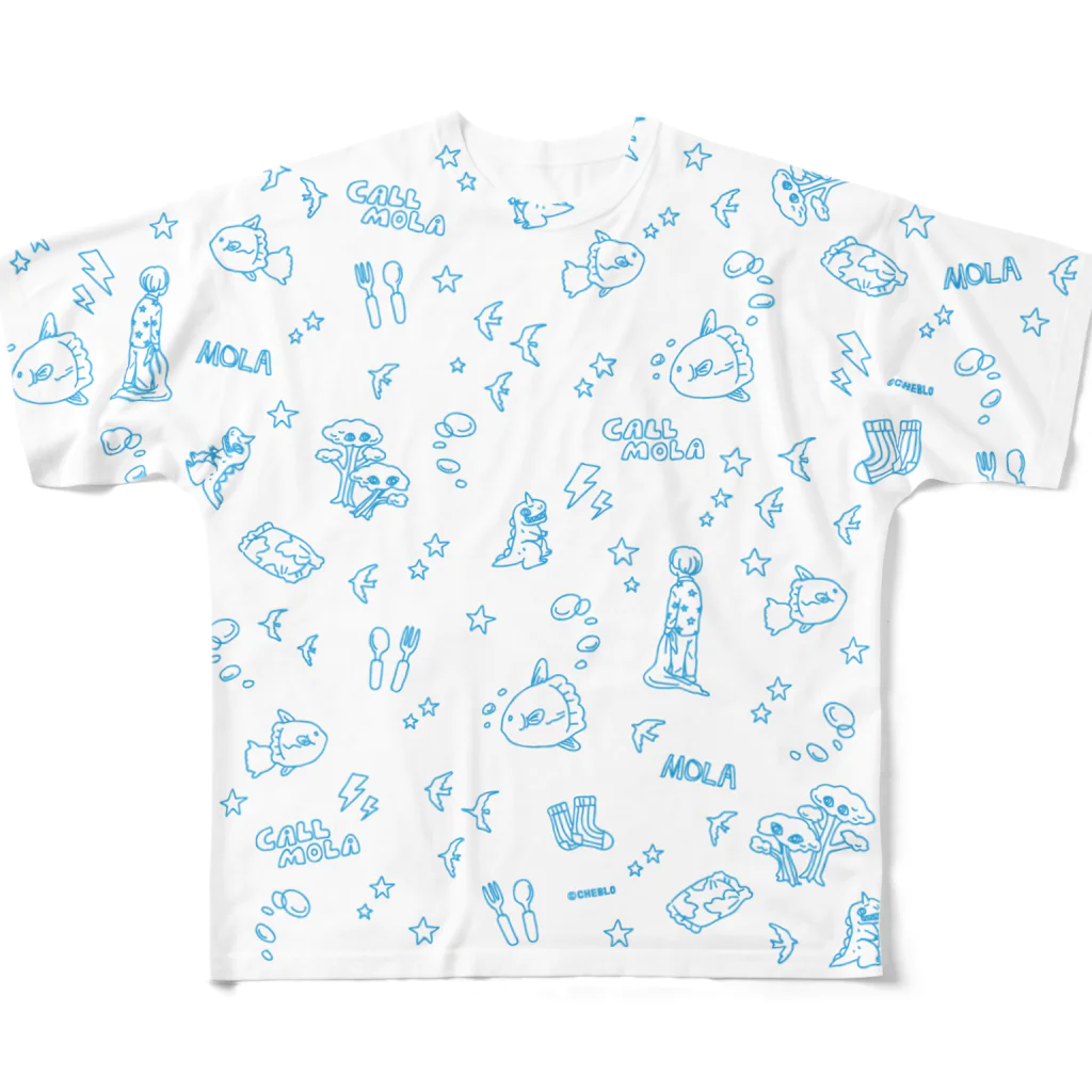 CHEBLOのCALL MOLA All-Over Print T-Shirt