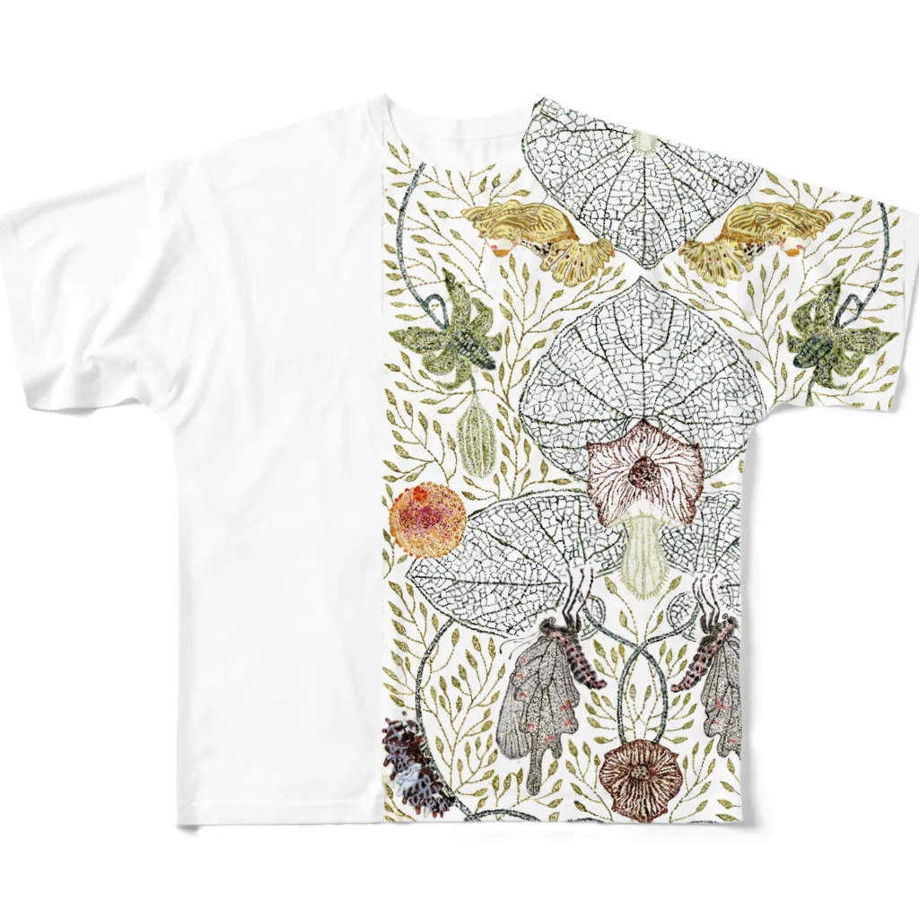 suzuko.momoyamaのジャコウアゲハ 模様 All-Over Print T-Shirt