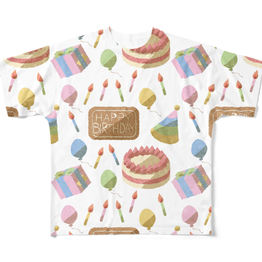 ぴより子のおみせの誕生日の主役 All-Over Print T-Shirt