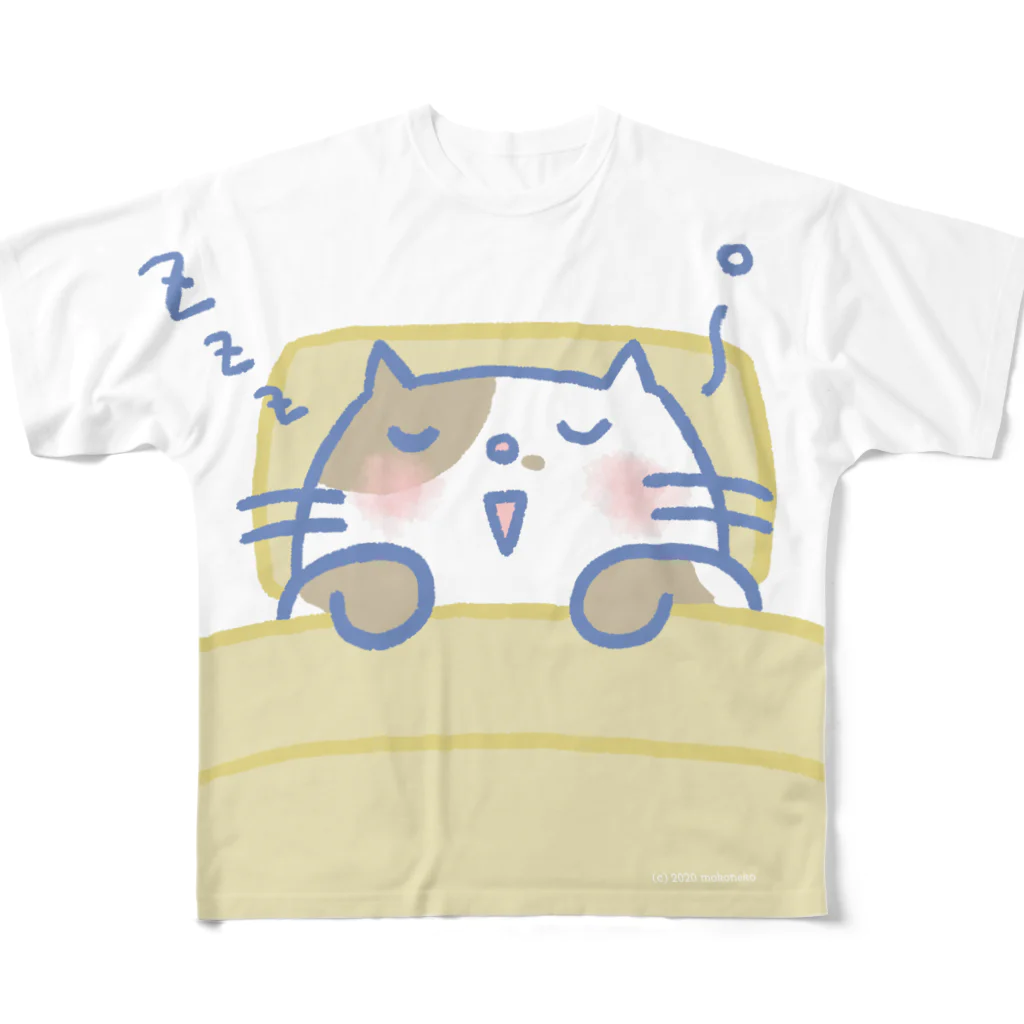 もこねこのすにゃんなTシャツ All-Over Print T-Shirt