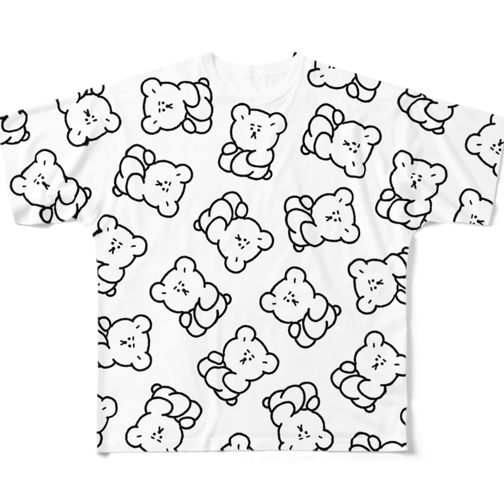 しもんずげーとのくま大渋滞 All-Over Print T-Shirt