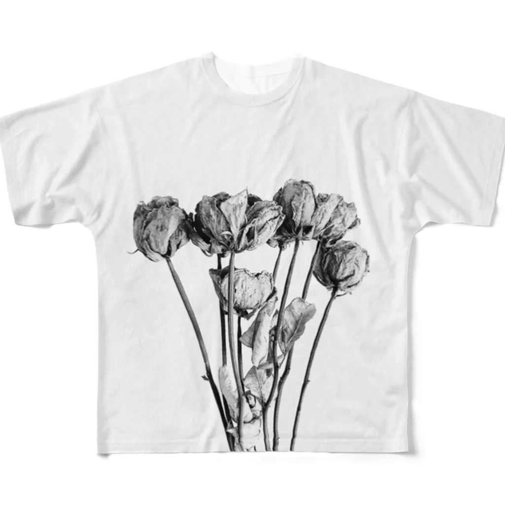 yanagiのmono rose All-Over Print T-Shirt