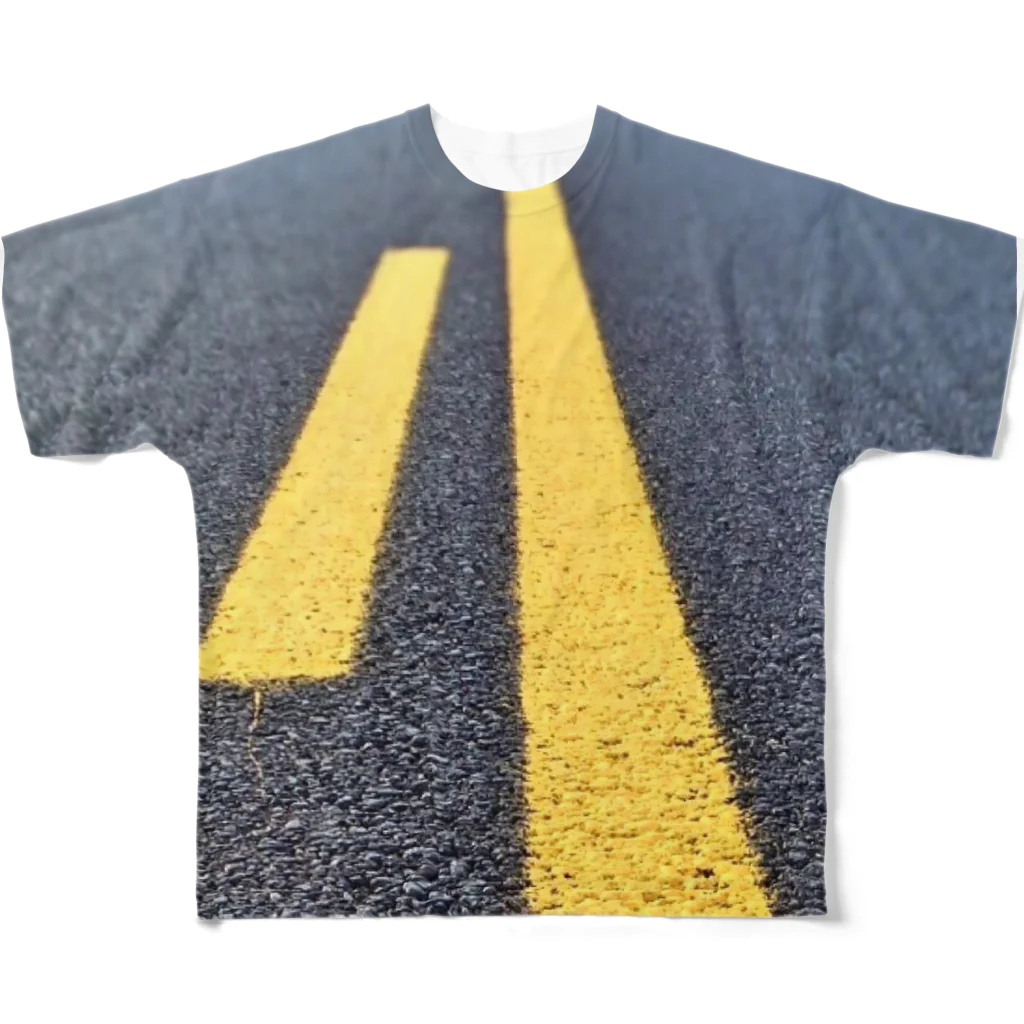 厭-ENの僕は道路になりたかったんだ フルグラフィックTシャツ