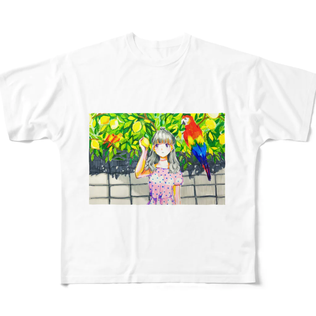 きろきろ🌈のTシャツ 002 フルグラフィックTシャツ