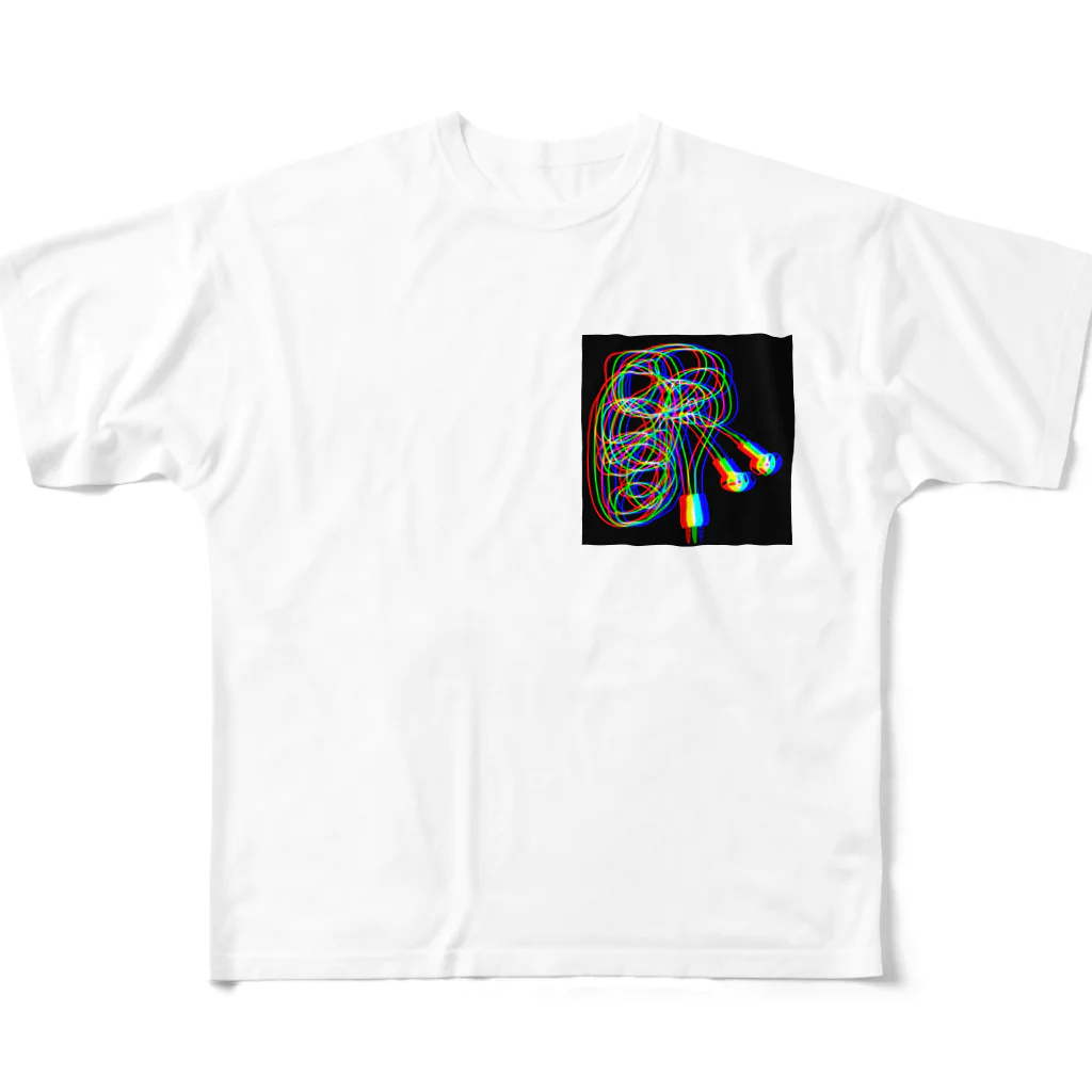 ダイナマイト井上のAll-Over Print T-Shirt