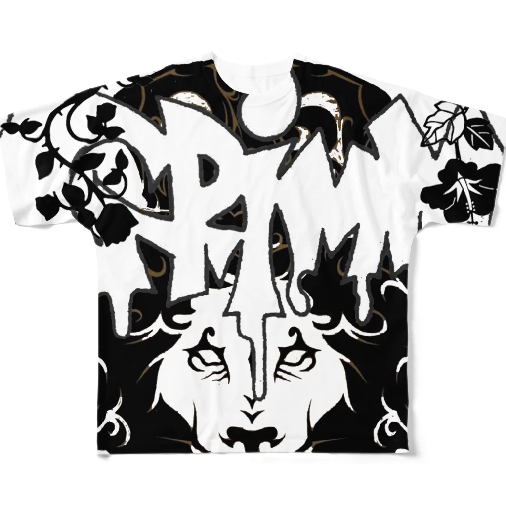 CASINOBOYのGRIMM THE KING BIG All-Over Print T-Shirt