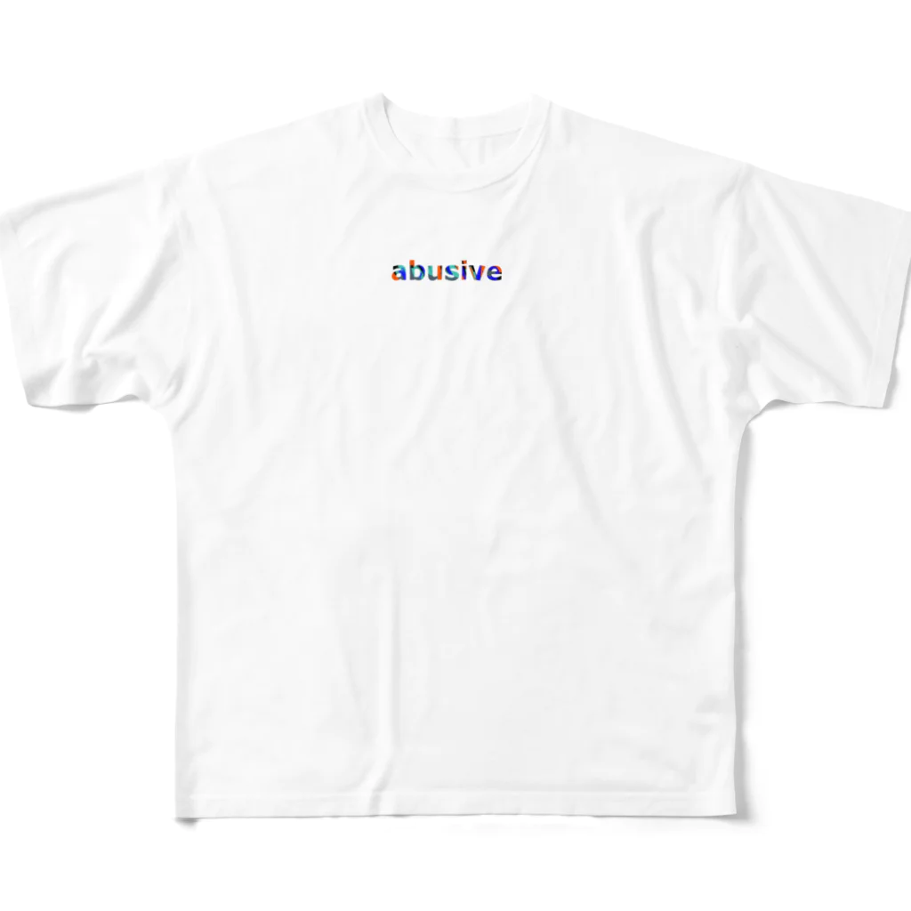 NASUBIのAbusive フルグラフィックTシャツ