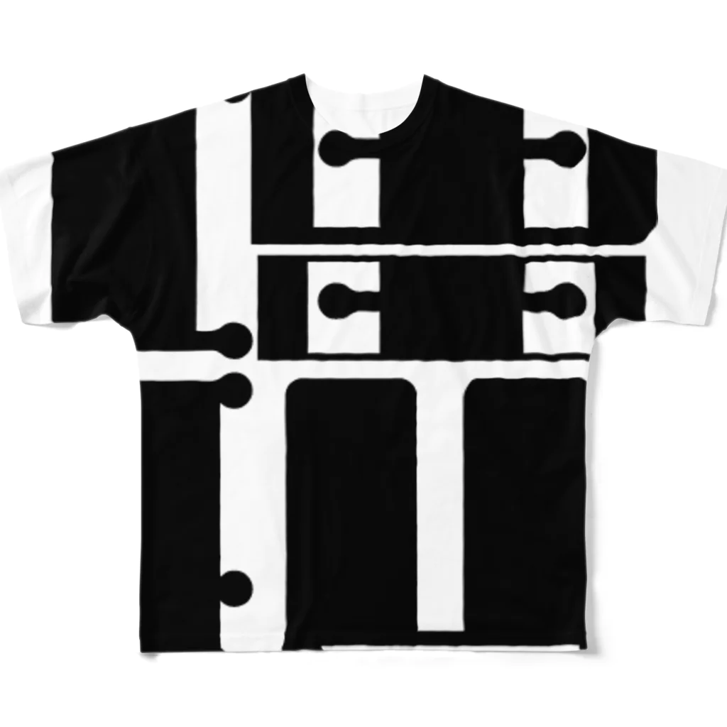 chikin_の実は増税T All-Over Print T-Shirt