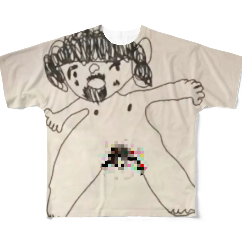 ばしの100mg男と戦うぞ！ All-Over Print T-Shirt