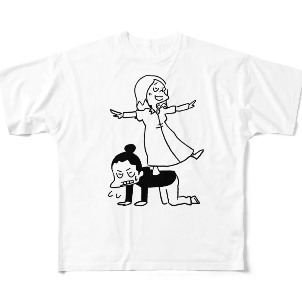 旅する漫画家shimi43ショップのフルグラフィックTシャツ