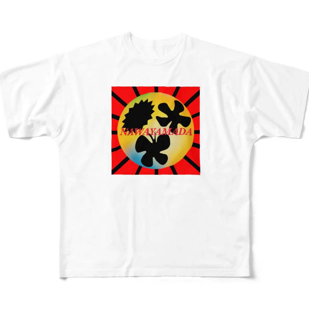 i_am_yuna_yamadaのNAWAYAMADA All-Over Print T-Shirt