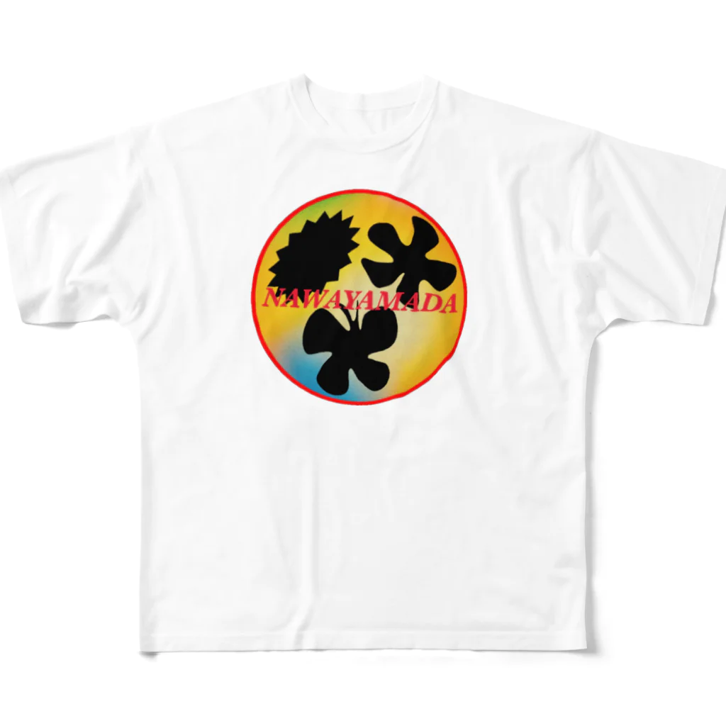 i_am_yuna_yamadaのNAWAYAMADA All-Over Print T-Shirt