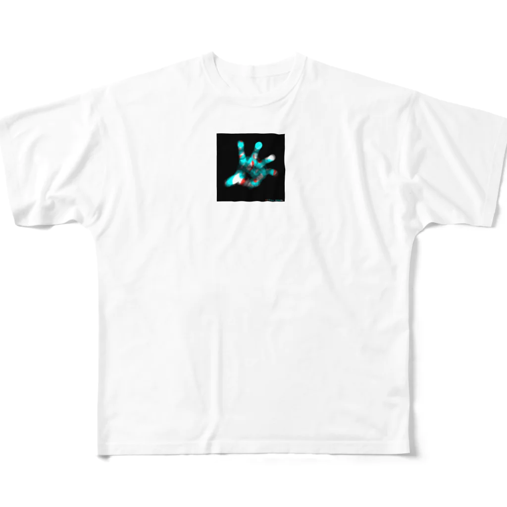 ヤのAndrew_HAND All-Over Print T-Shirt