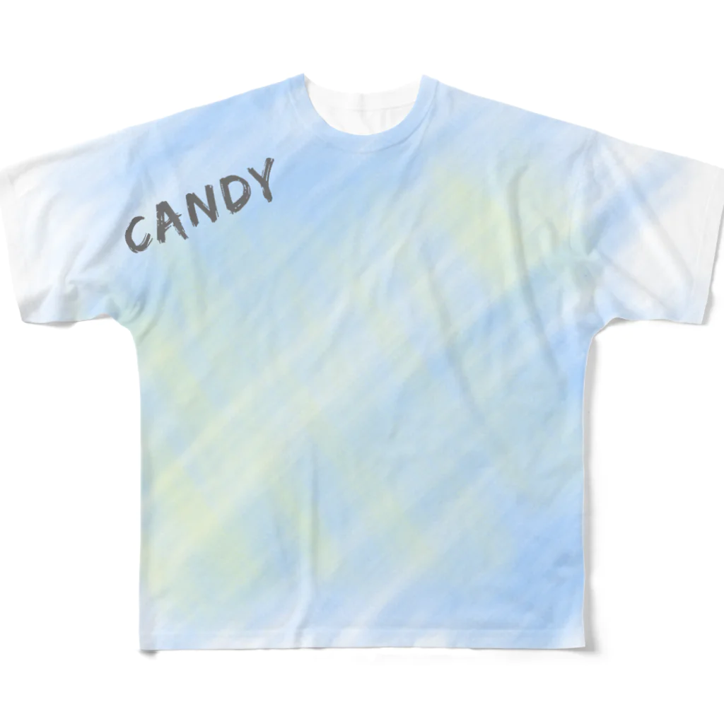 ナオ / CandyLip店のCANDY：油彩 All-Over Print T-Shirt