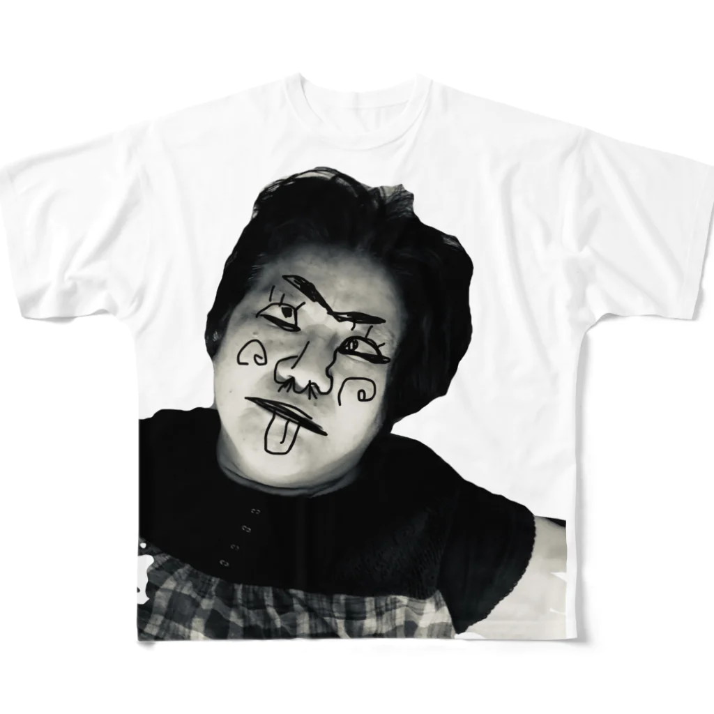 米箸のババア All-Over Print T-Shirt