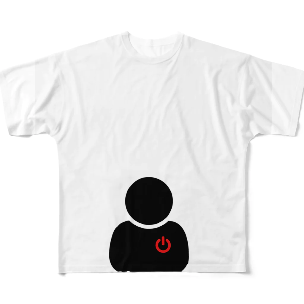 ぱらだいすのAll-Over Print T-Shirt