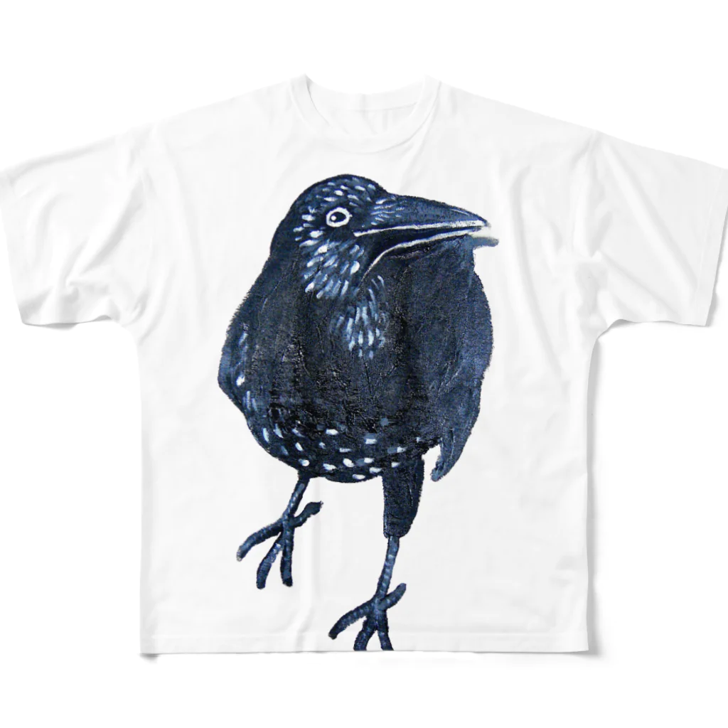 suzuejyaのカラスん All-Over Print T-Shirt