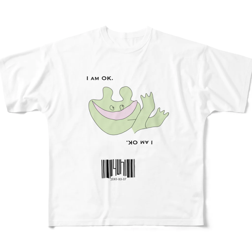 sycamore_by_penetのI am ok フルグラフィックTシャツ