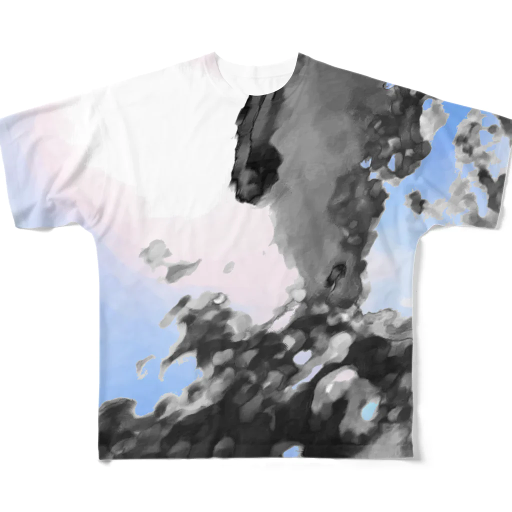 HaveーFun 嘉のHave-Fun Photo Playカーブミラー All-Over Print T-Shirt