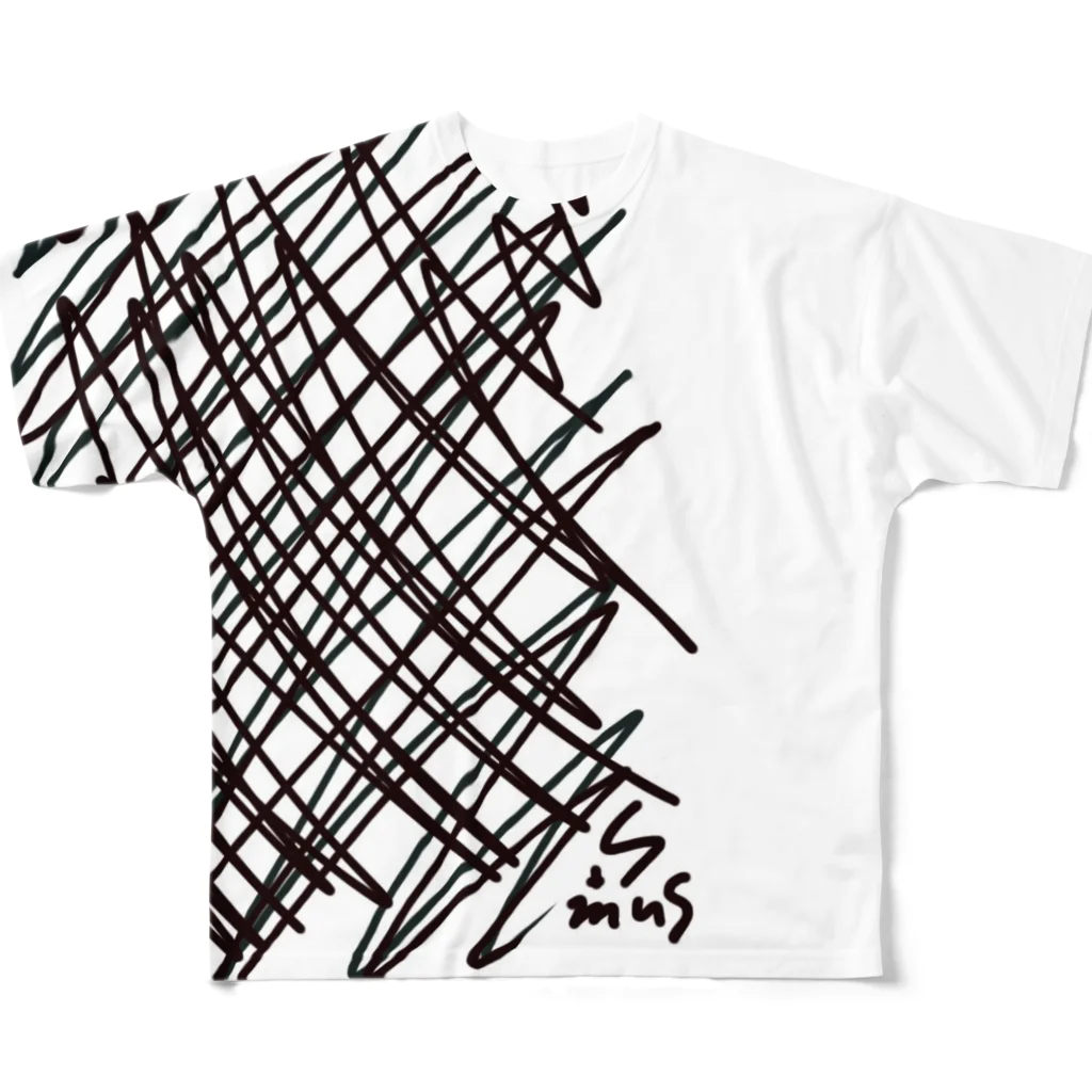 S-MeiのSup All-Over Print T-Shirt