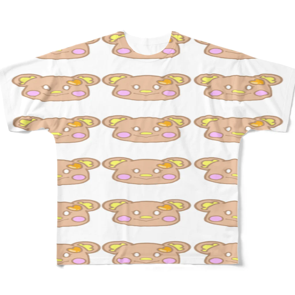 ☆おもちゃばこ☆のくまぐまくま☆ All-Over Print T-Shirt