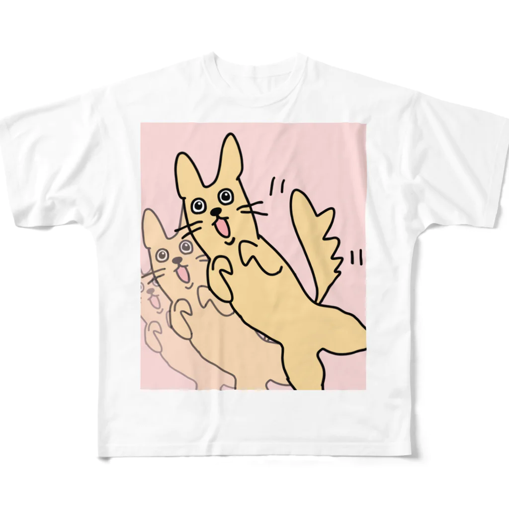 おじゃがのいんぬ フルグラフィックTシャツ