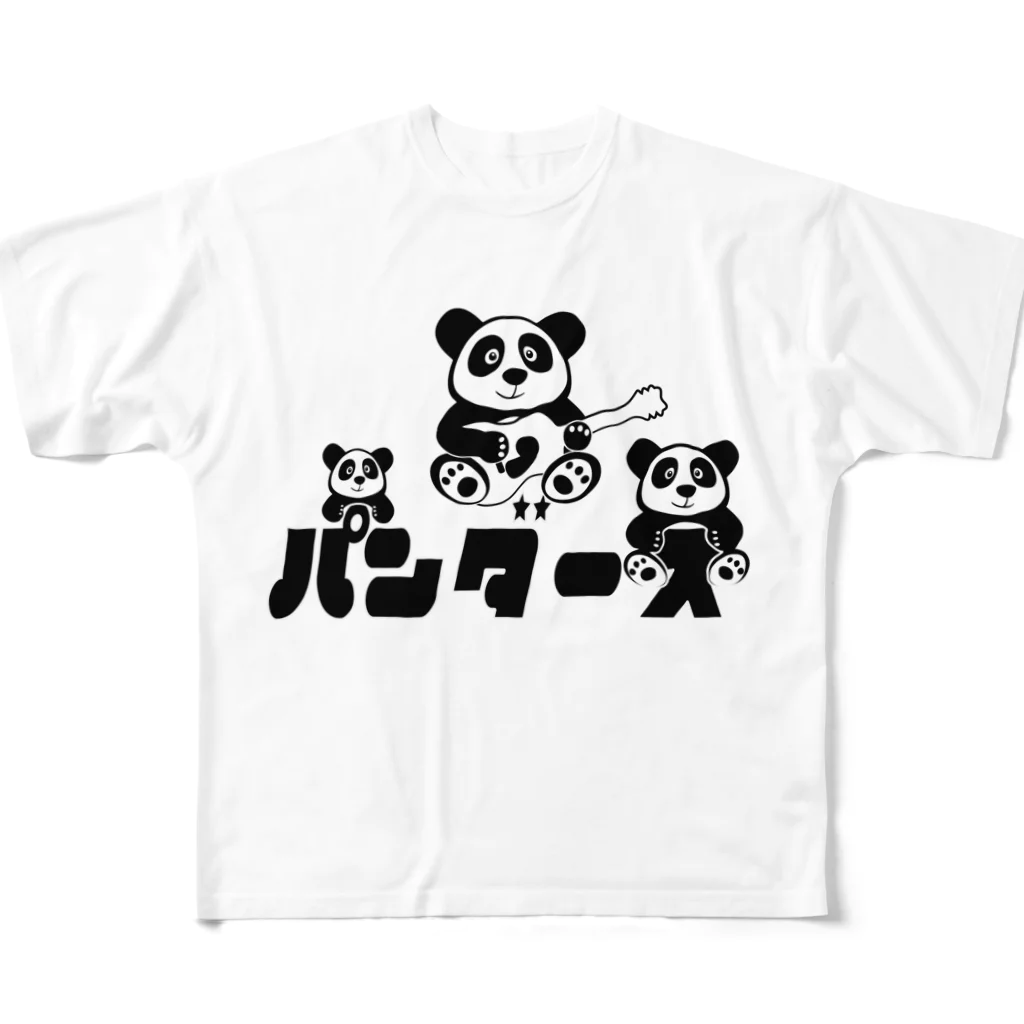 ビースリーのパンダースグッズ フルグラフィックTシャツ