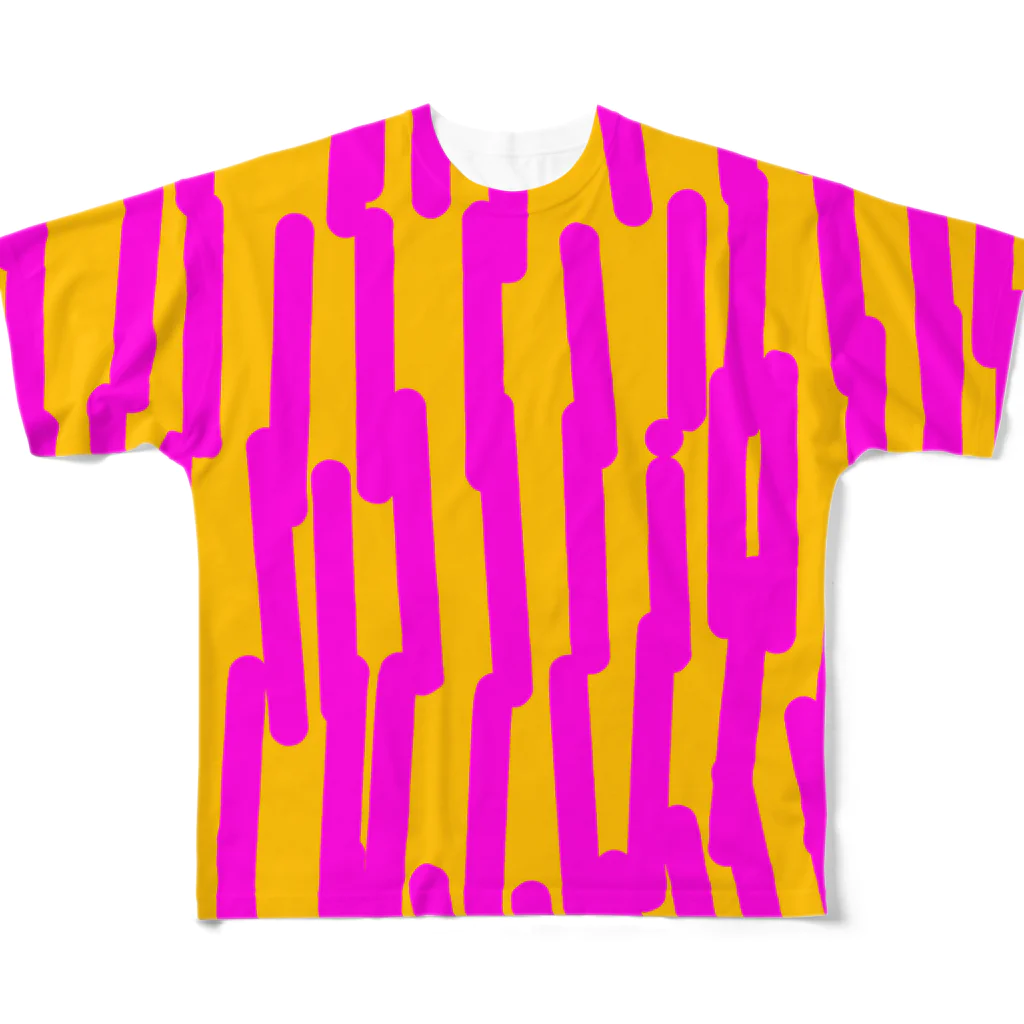 イエネコのみよみよ All-Over Print T-Shirt