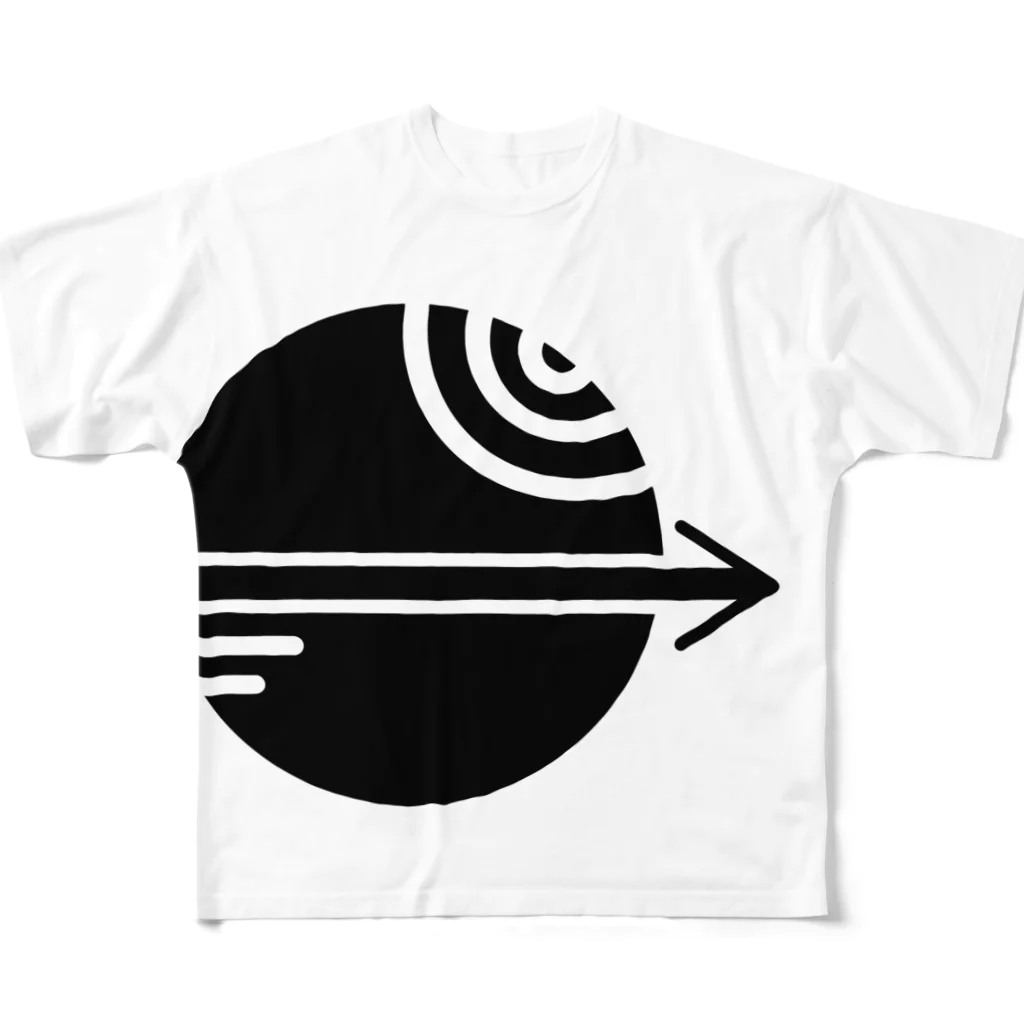アイムのスイミースイミー　ロゴ1 フルグラフィックTシャツ