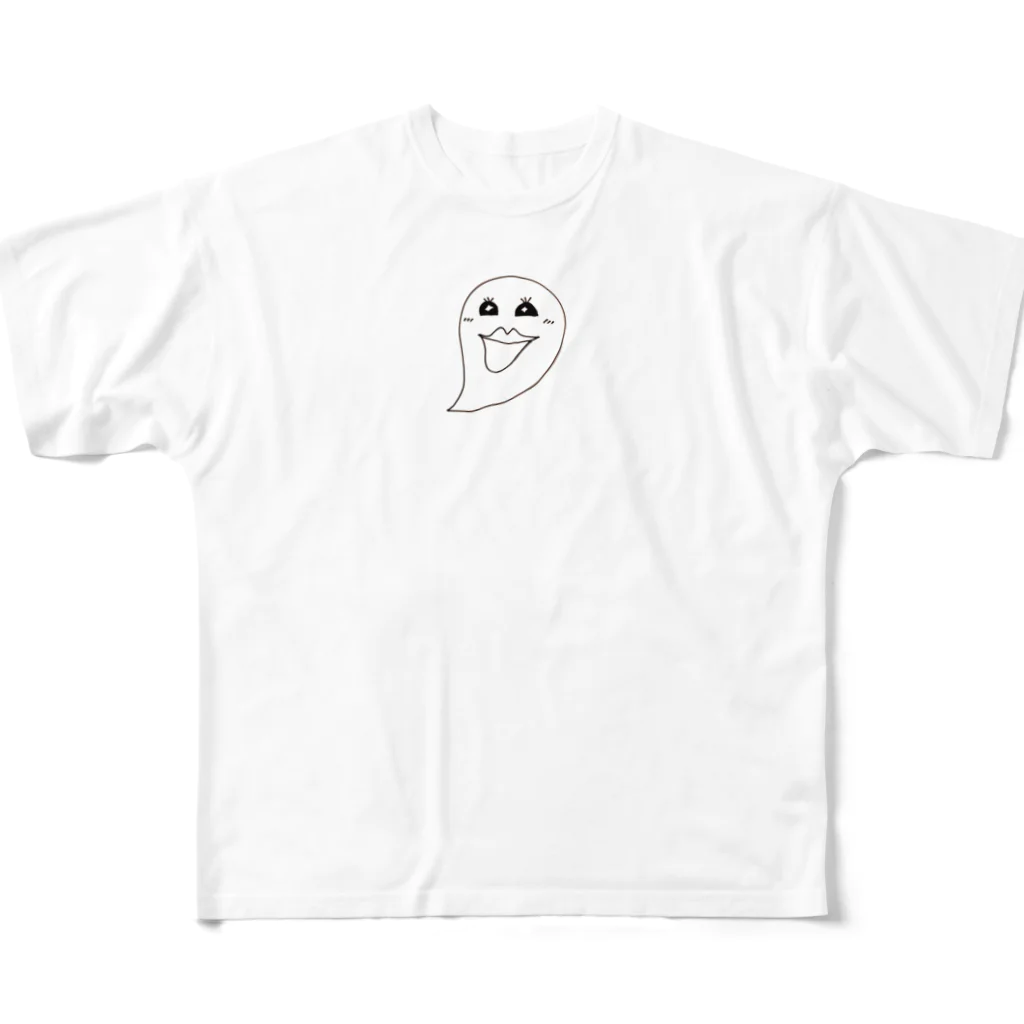 あふろショップのタマシイ フルグラフィックTシャツ