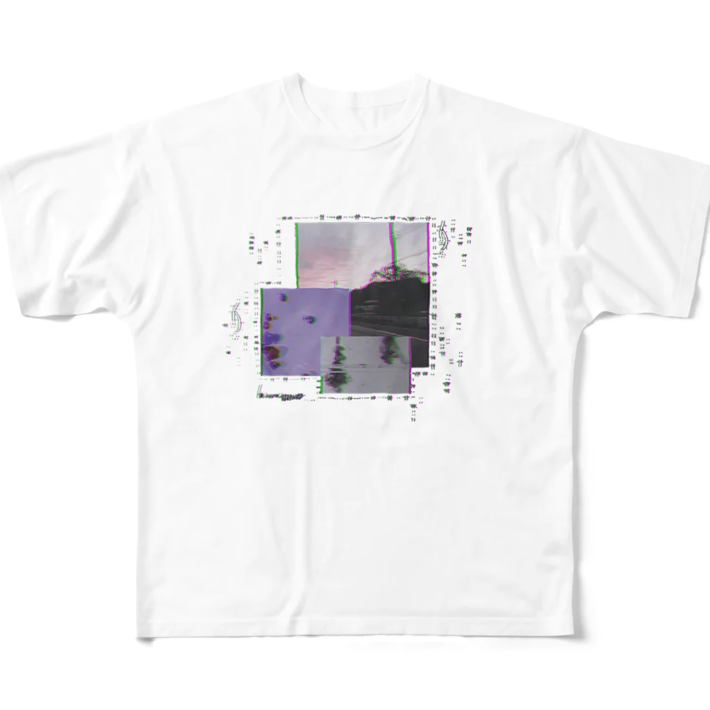 hitorigotoのlag フルグラフィックTシャツ