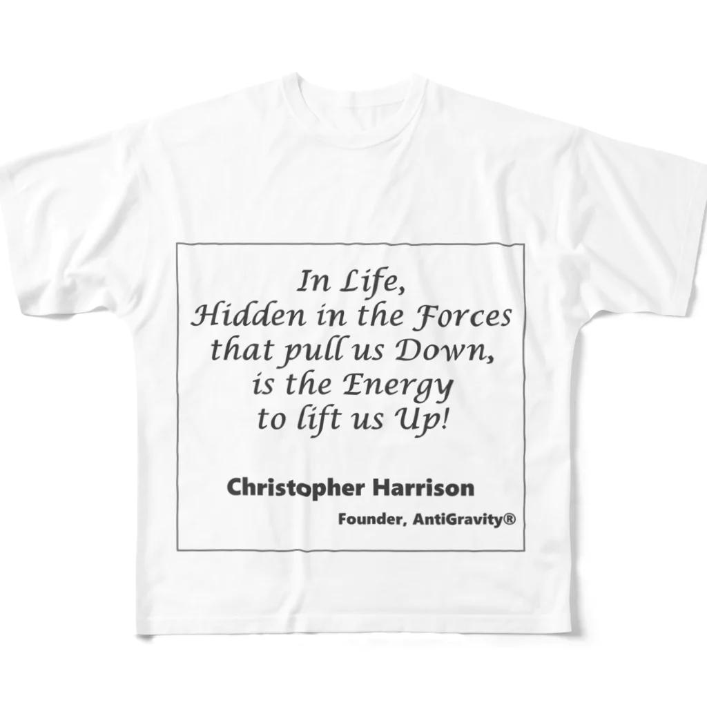 AntiGravityJAPANのCCH名言 All-Over Print T-Shirt