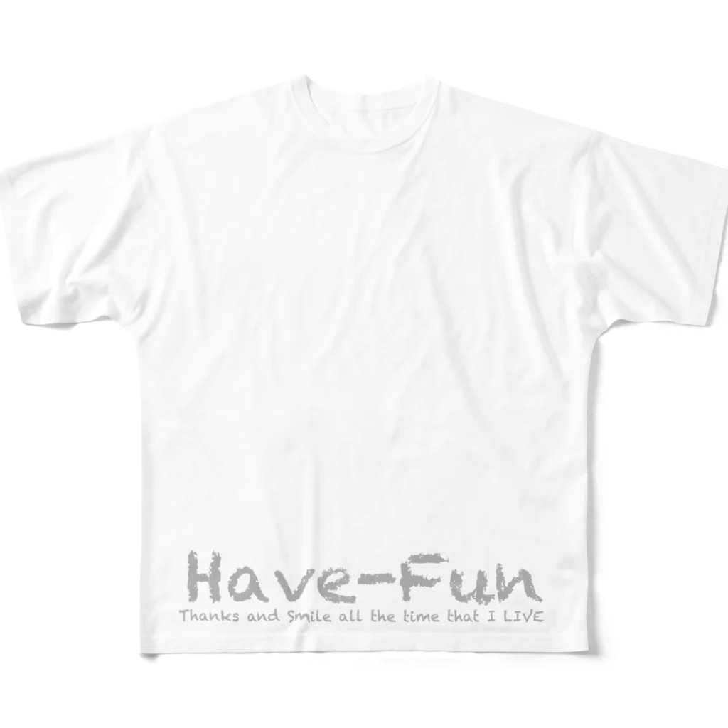 HaveーFun 嘉の点絵HF-４ フルグラフィックTシャツ