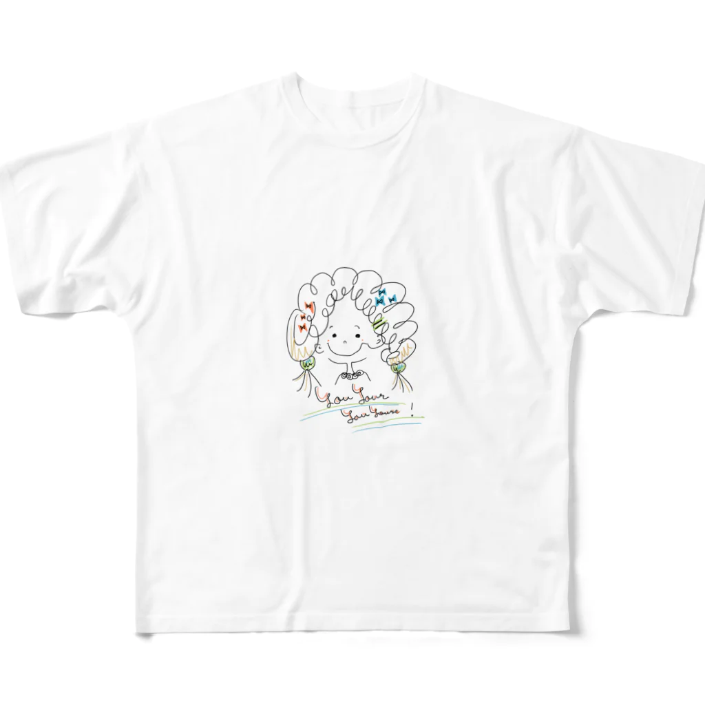 umitotsukino.RisaのYOU! All-Over Print T-Shirt