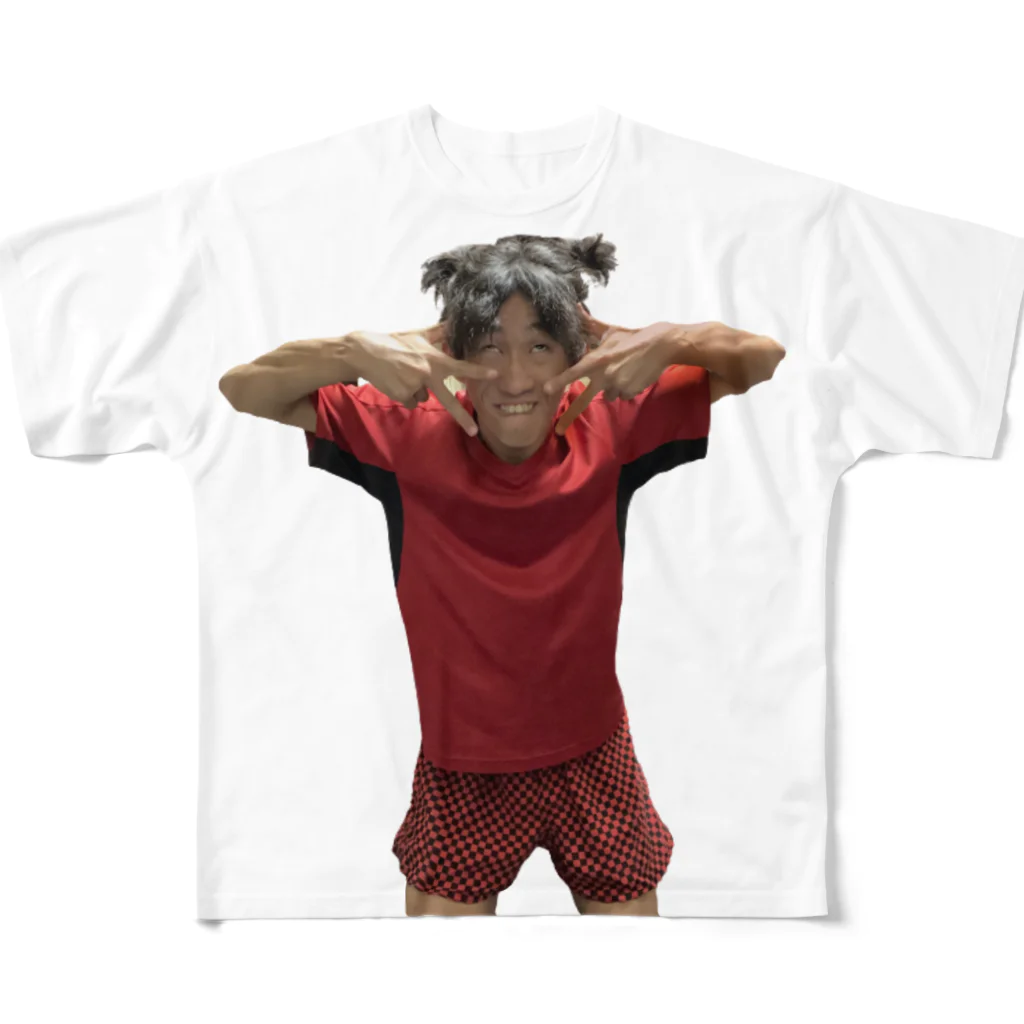 もうりのもうり　車2 All-Over Print T-Shirt