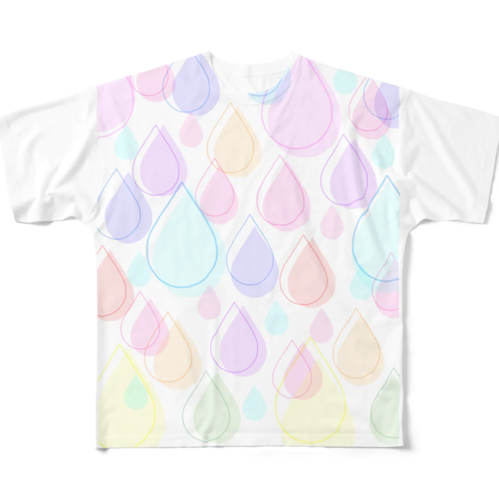 tamapのSHIZUKU CLEAR All-Over Print T-Shirt